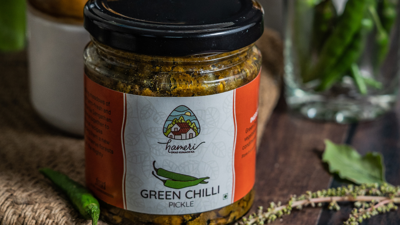 Green Chilli Pickle